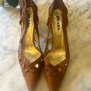 Prada size 36 1/2-- worn twice